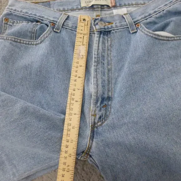 Levis 560 Jeans Mens 36x30 Comfort Light Wash 90s Tapered Baggy Dad Classic